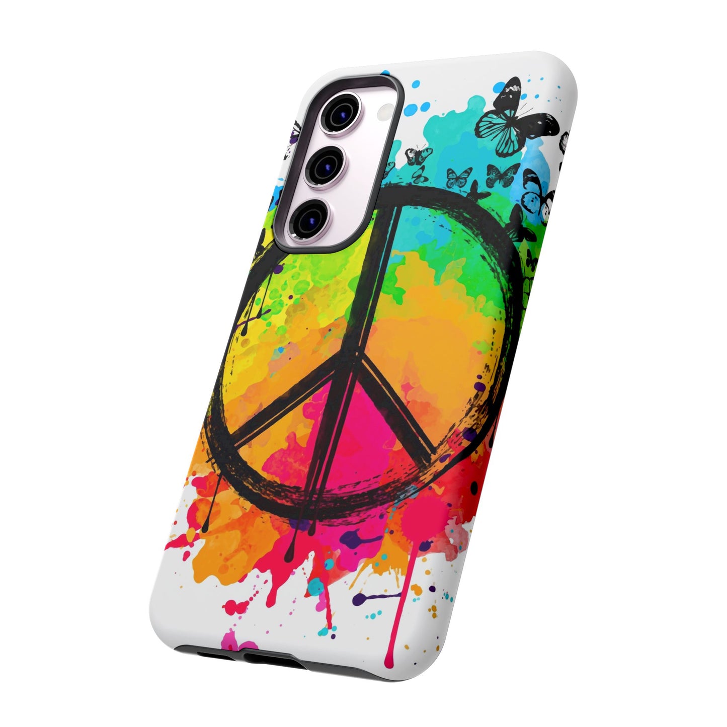 Peace Bloom: Inspiring Phone Case for iPhone and Samsung Galaxy