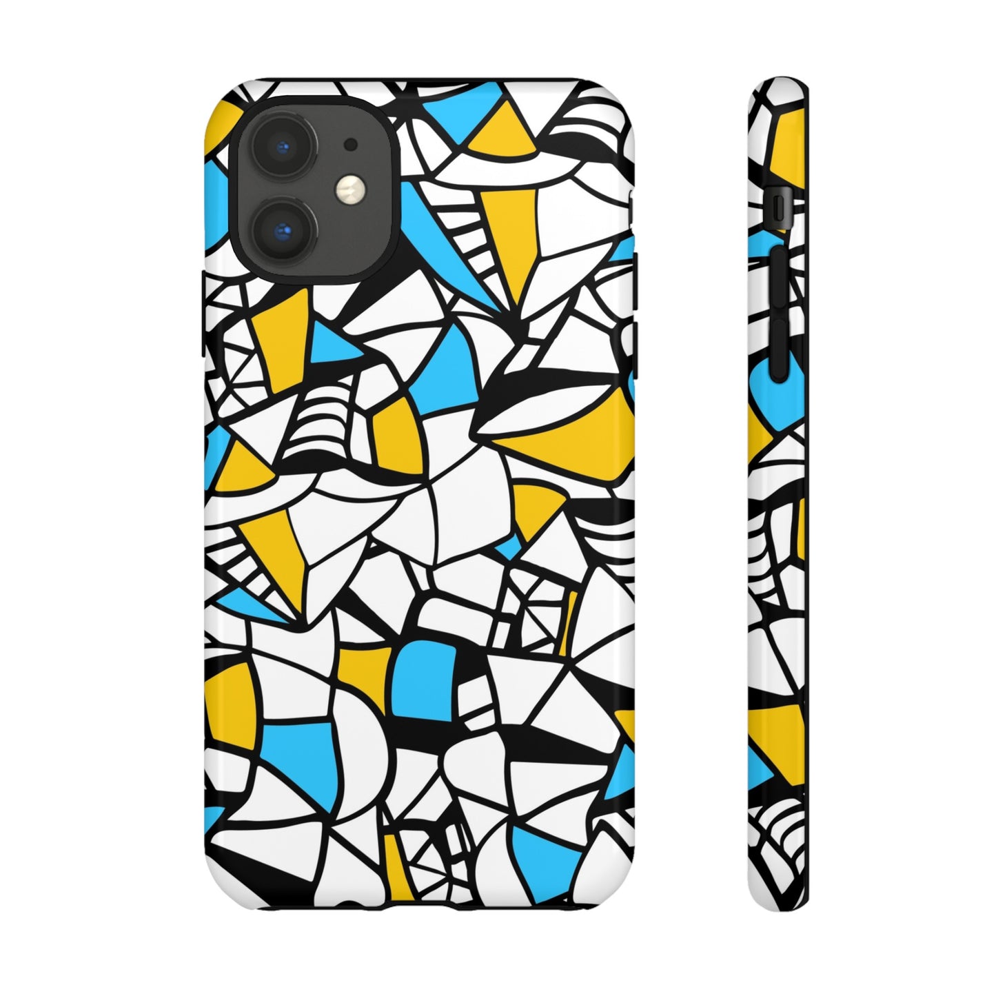 Abstract Graffiti: Tough Cases for iPhone, Galaxy and Pixel devices