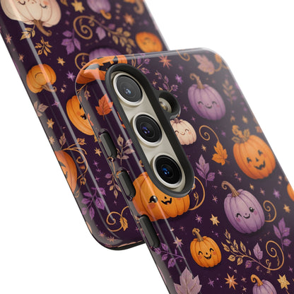 Pumpkin Patch Magic Case: Cute, Halloween Themed Phone Case for iPhone, Samsung Galaxy and Google Pixel devices.