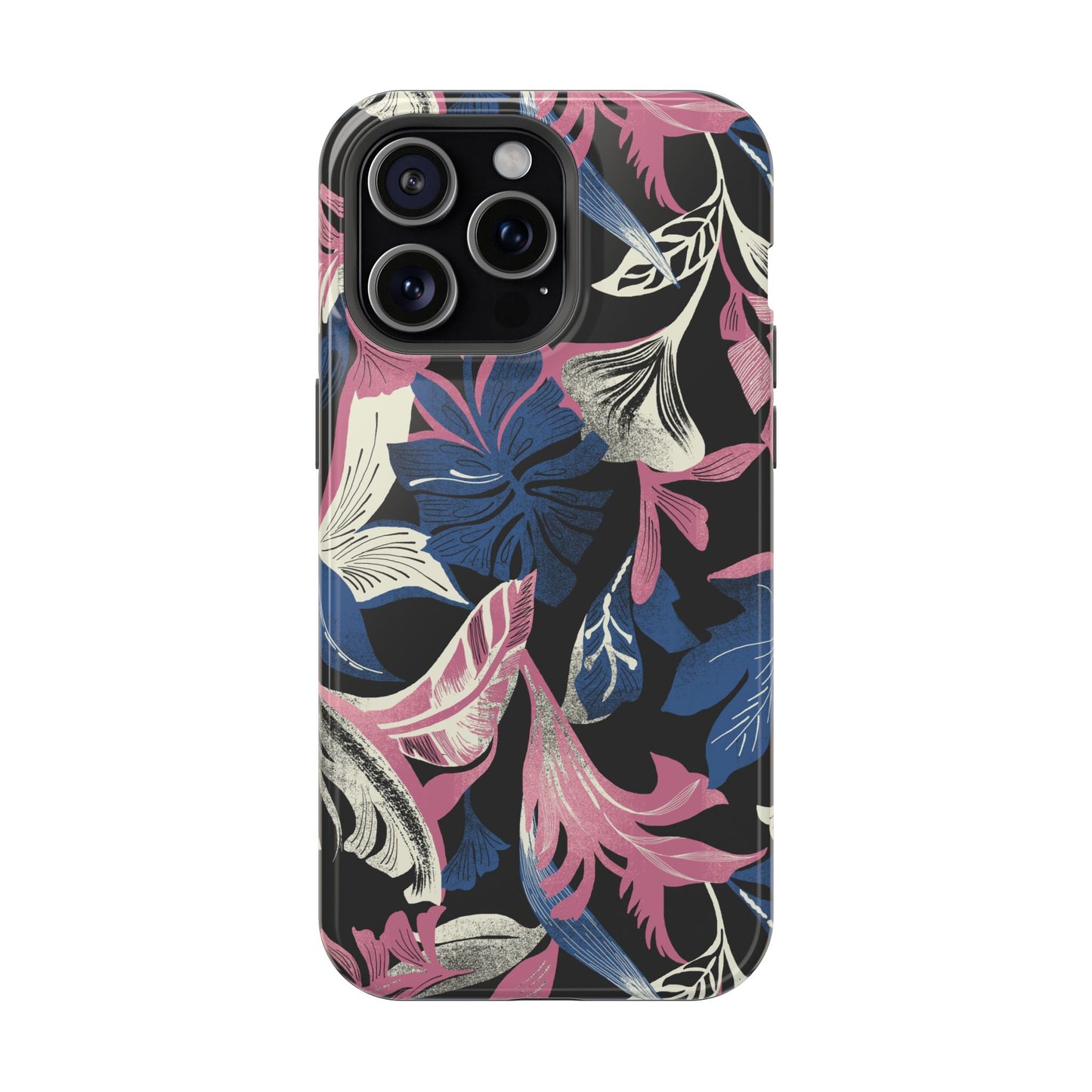 Tropique (MagSafe version): Palm & Fall Fusion Phone Case for iPhone