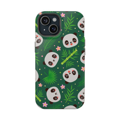 Cute Panda: Phone case for Apple iPhone (MagSafe compatible)