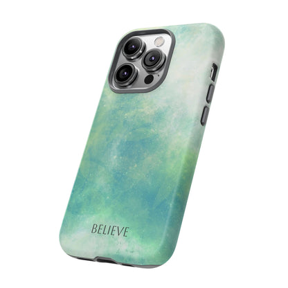 BELIEVE: Inspiring Phone Case for Apple iPhone, Samsung Galaxy and Google Pixel devices
