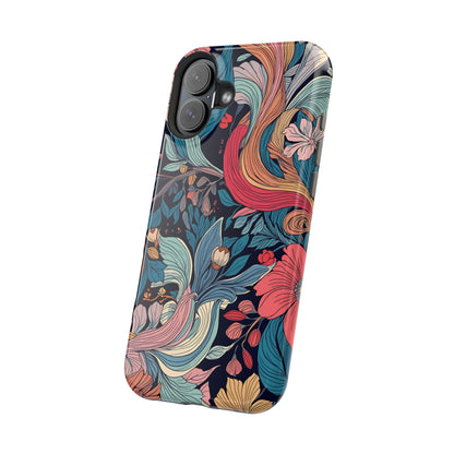 Floral Charm (MagSafe version): Fashion Phone Case for iPhone