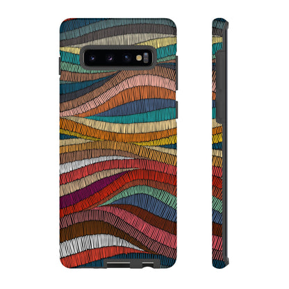 Threaded Harmony: Tapestry-inspired Phone Case for iPhone, Samsung Galaxy and Google Pixel devices