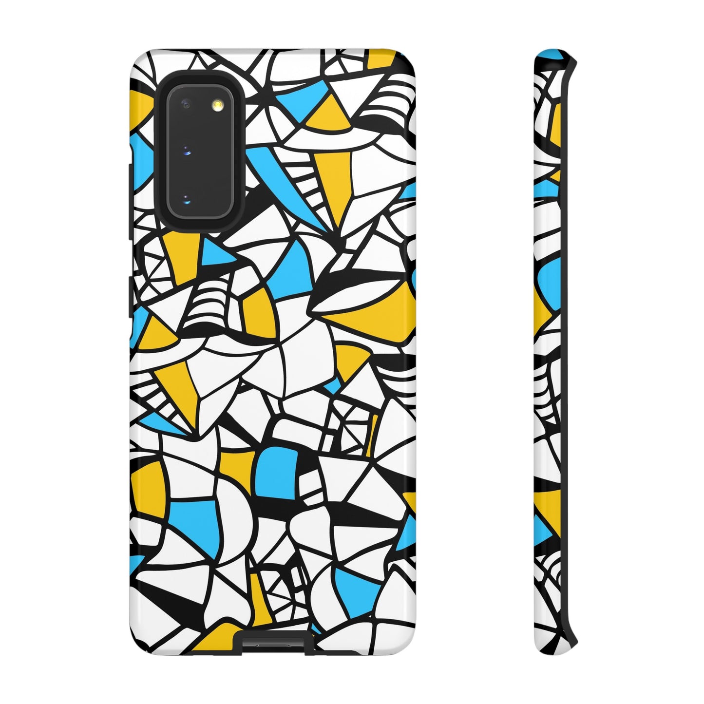 Abstract Graffiti: Tough Cases for iPhone, Galaxy and Pixel devices