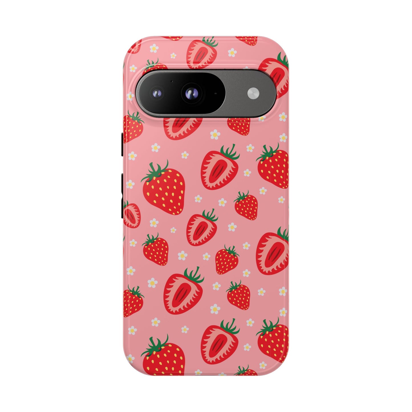 Berry Strawberry: Fruit-inspired phone case for iPhone, Samsung Galaxy and Google Pixel devices