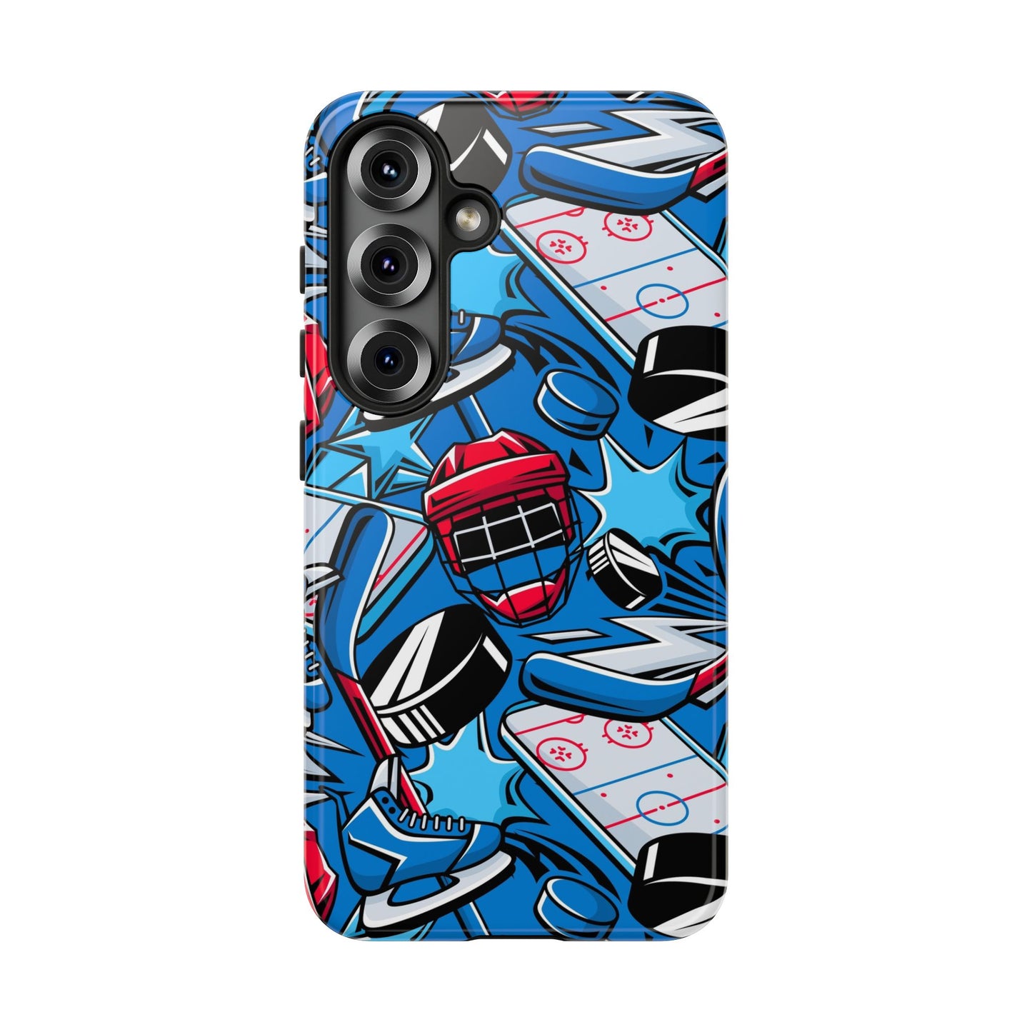 Ice Hockey PowerPlay: Sports-Inspired Phone Case for iPhone, Samsung Galaxy and Google Pixel devices