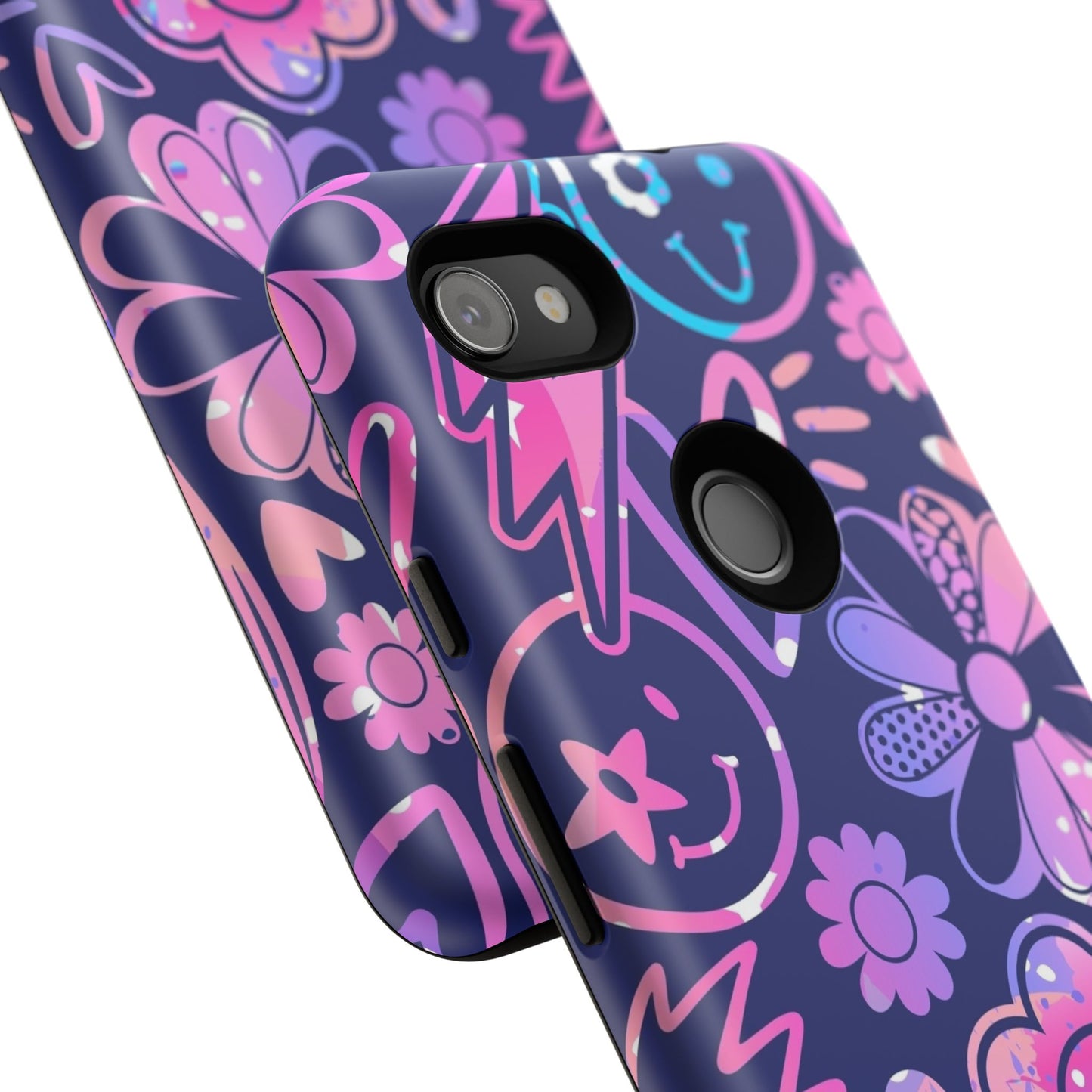 Live Inspired: Purple Tough Case for iPhone, Samsung Galaxy and Google Pixel devices