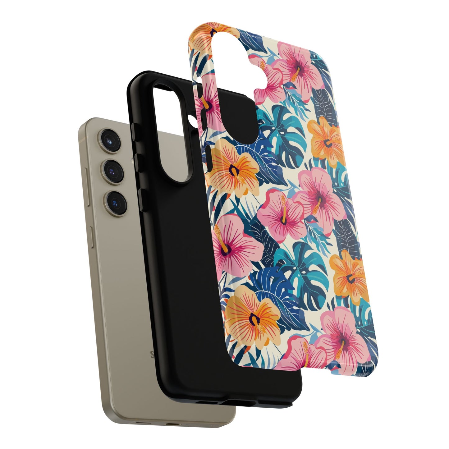 Hibiscus: Cute Floral Phone Case for iPhone, Samsung and Google Pixel