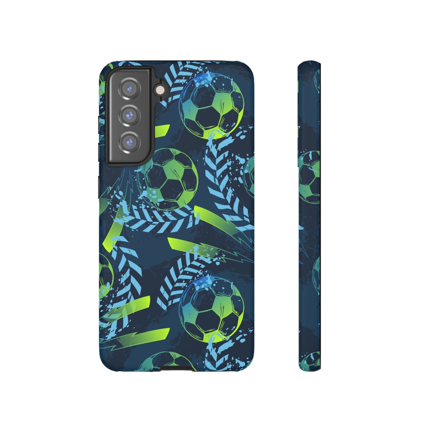 Football Grunge: Sporty Phone Case for iPhone, Samsung Galaxy and Google Pixel