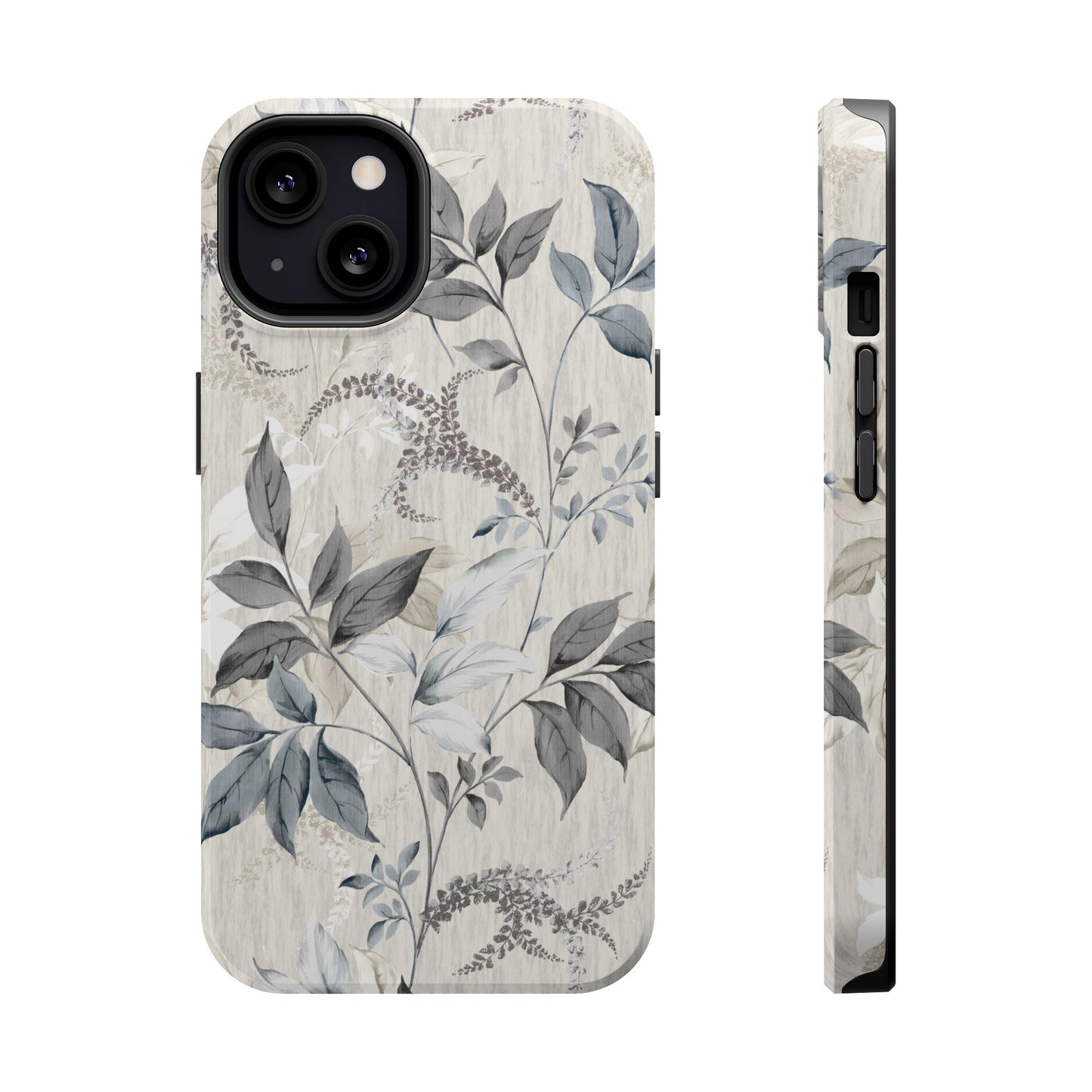 Luxury Leaves (MagSafe version): Artistic case for iPhone, Samsung Galaxy and Google Pixel