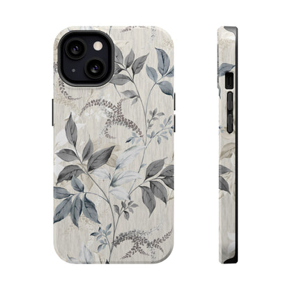 Luxury Leaves (MagSafe version): Artistic case for iPhone, Samsung Galaxy and Google Pixel