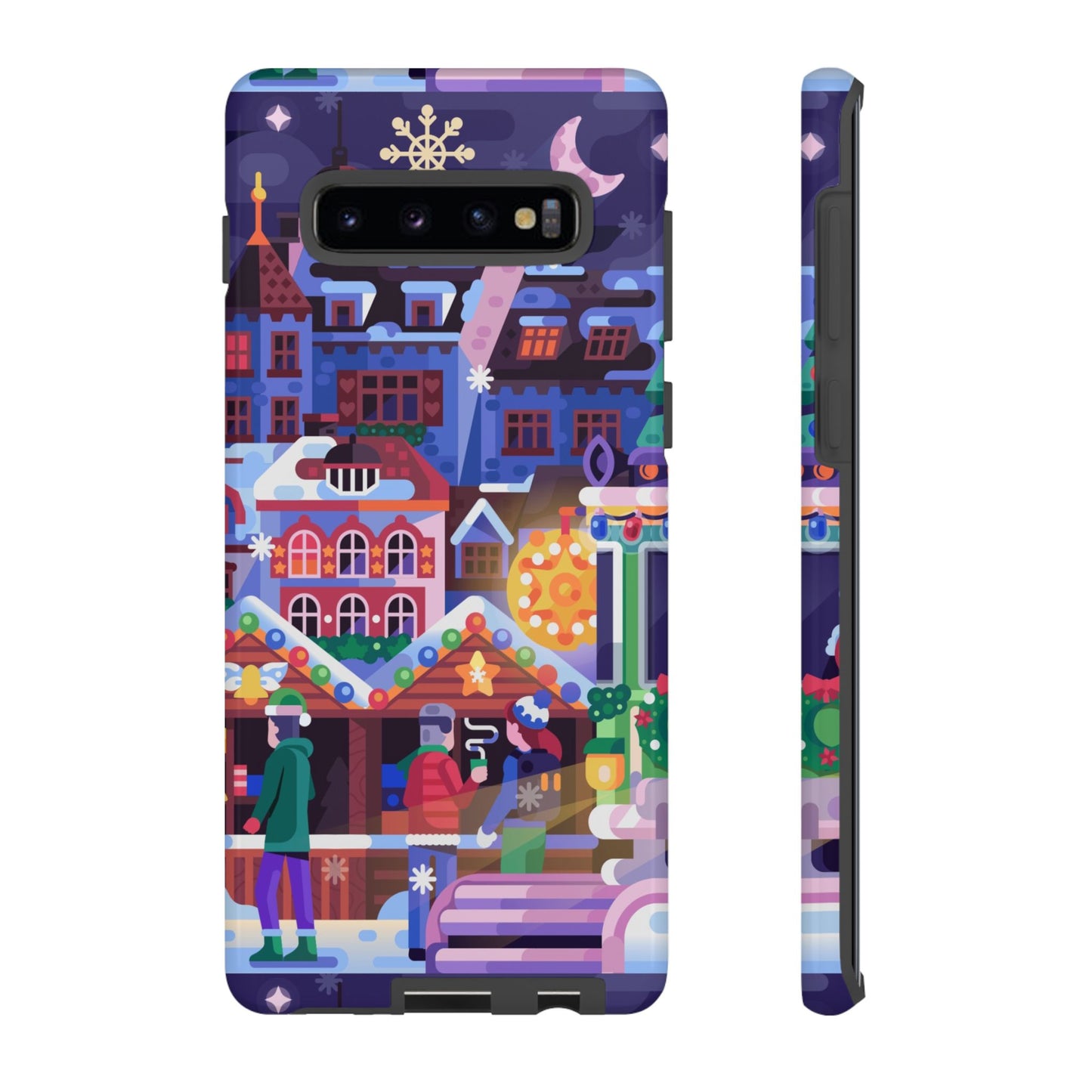 Christmas fair in Old Town: Holiday-Themed case for iPhone, Samsung Galaxy and Google Pixel