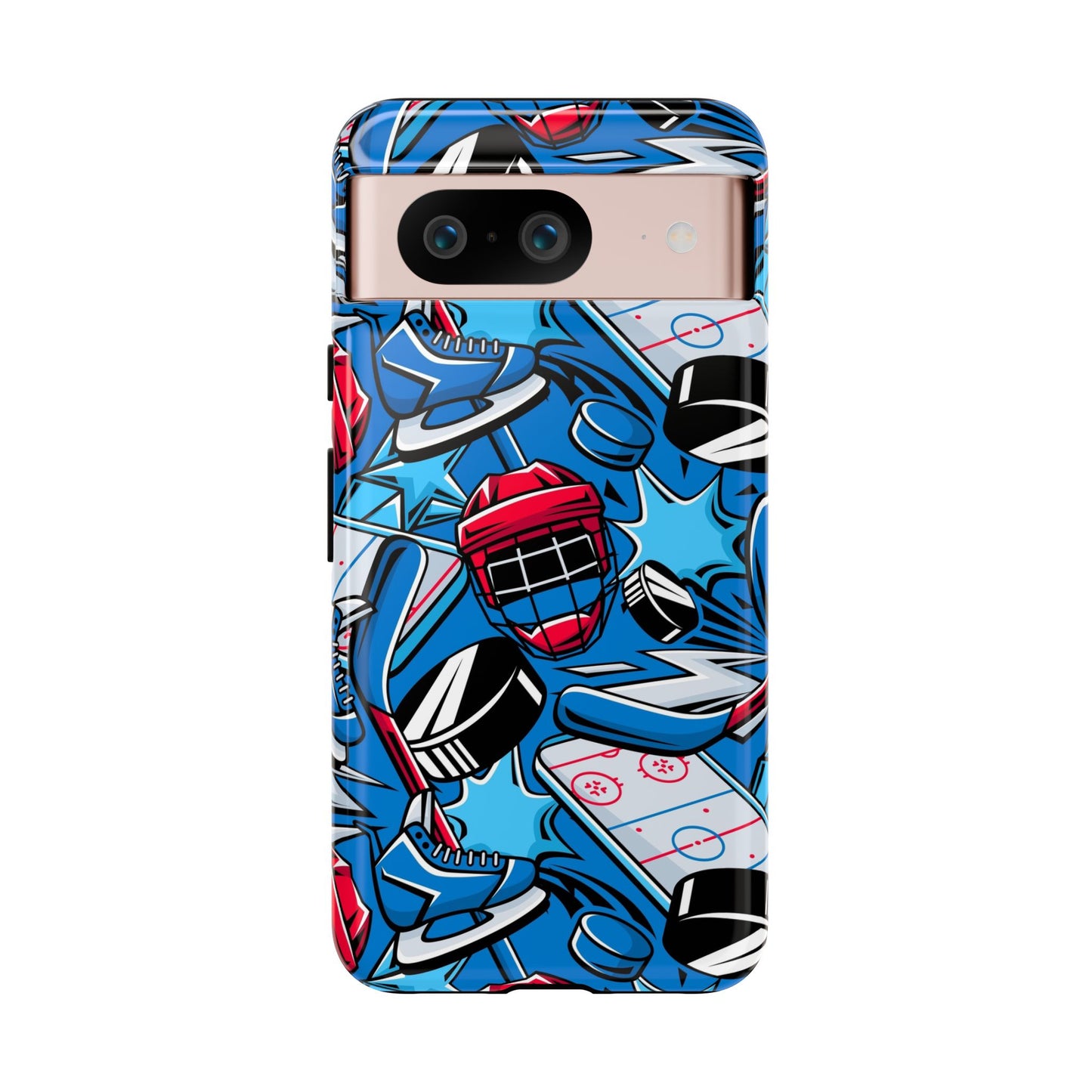 Ice Hockey PowerPlay: Sports-Inspired Phone Case for iPhone, Samsung Galaxy and Google Pixel devices