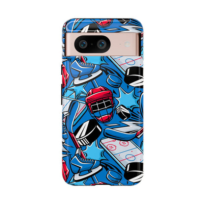 Ice Hockey PowerPlay: Sports-Inspired Phone Case for iPhone, Samsung Galaxy and Google Pixel devices
