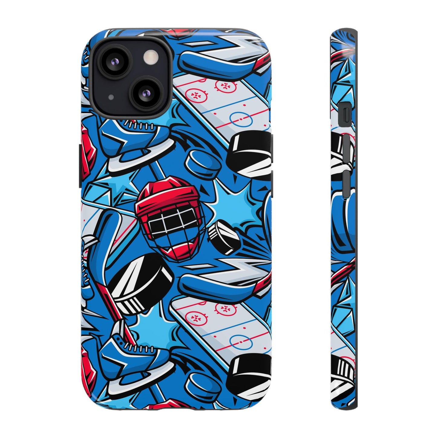 Ice Hockey PowerPlay: Sports-Inspired Phone Case for iPhone, Samsung Galaxy and Google Pixel devices