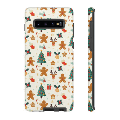 Gingerbread Holidays: Xmas-themed phone case for iPhone, Samsung and Google Pixel