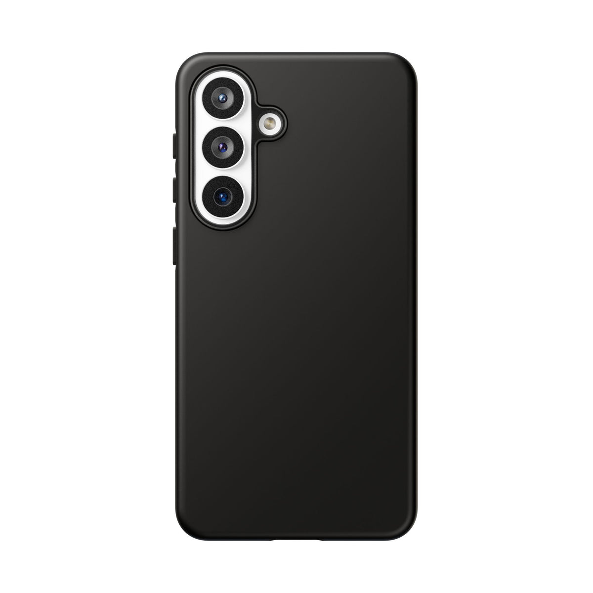 Space Black: Pure black phone case for iPhone, Samsung Galaxy and Google Pixel devices