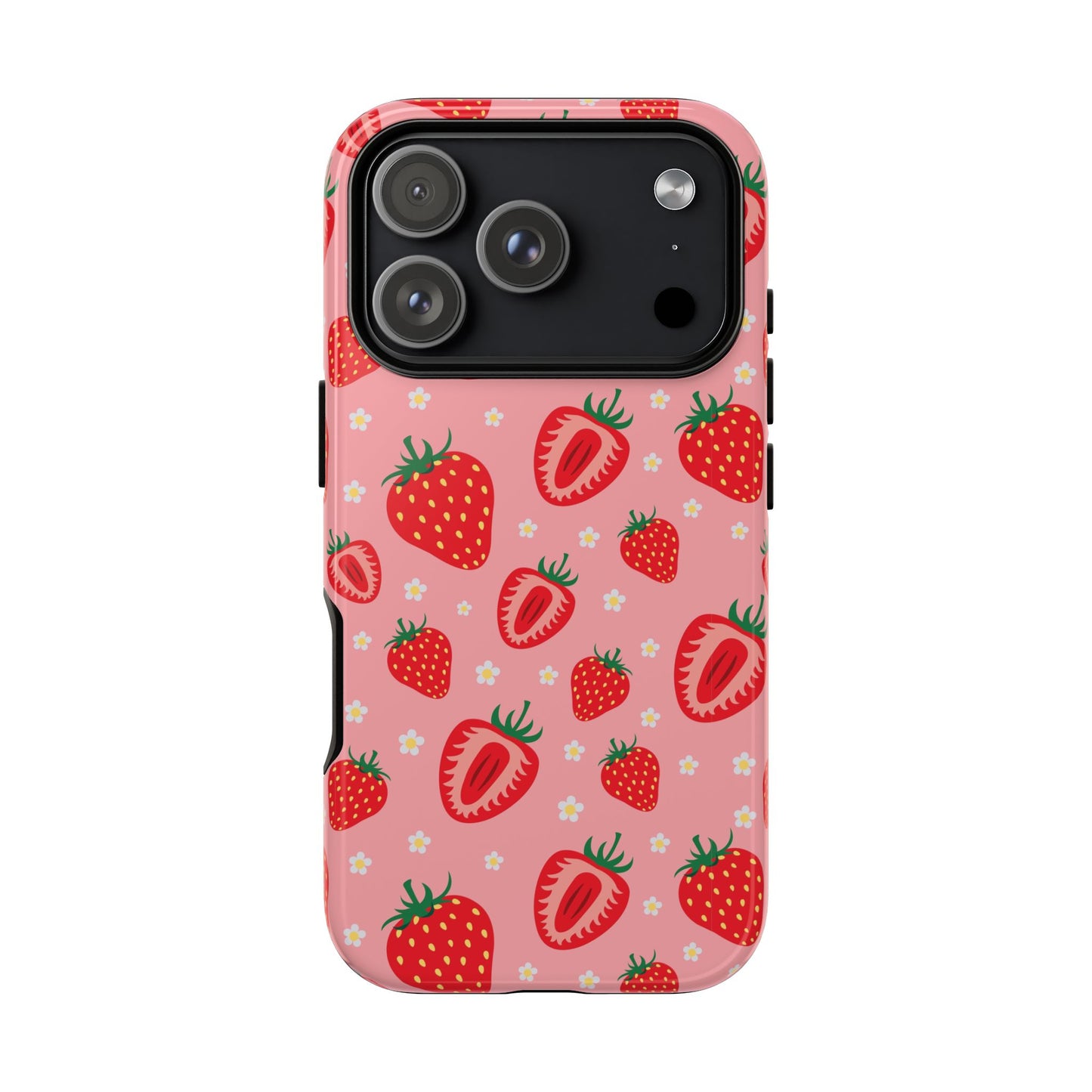 Berry Strawberry: Fruit-inspired phone case for iPhone, Samsung Galaxy and Google Pixel devices
