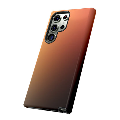 Midnight Peach: Luxury Phone Case for Samsung Galaxy Phones
