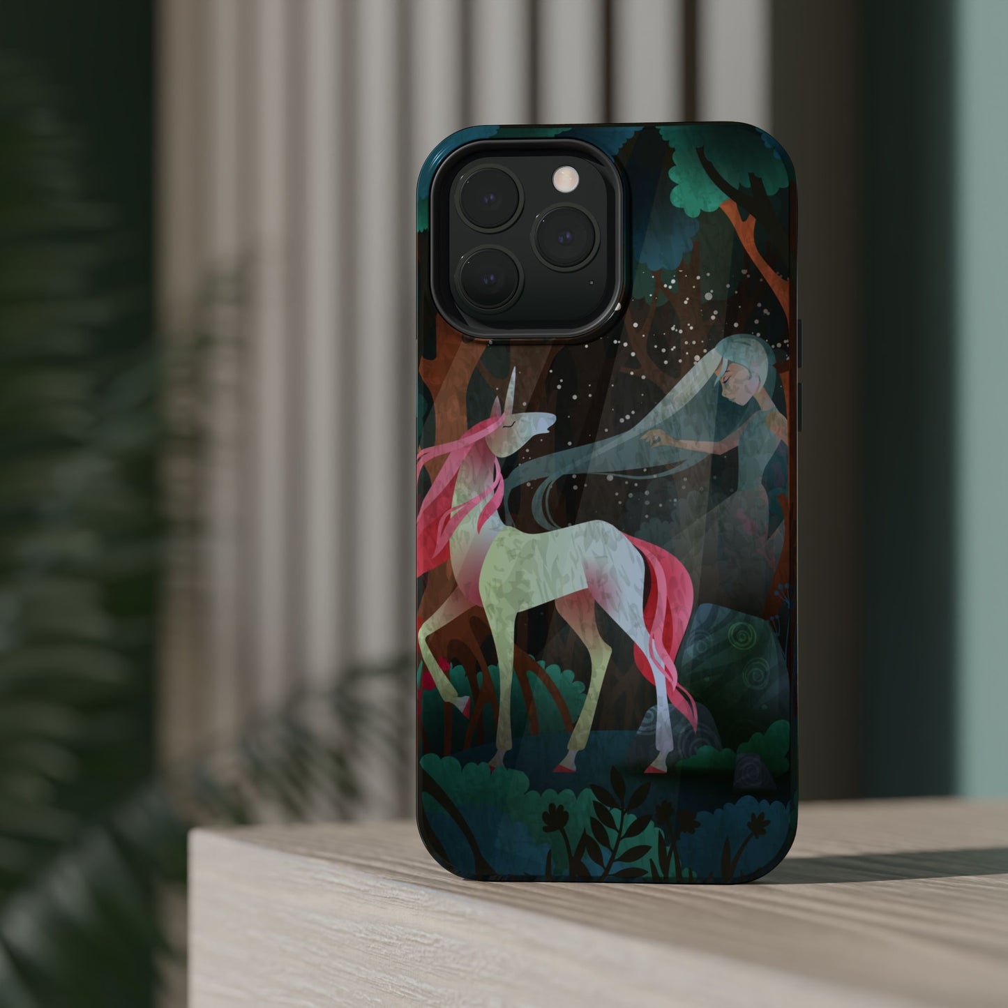 Fairy & Unicorn: Enchanted MagSafe Phone Case for iPhone