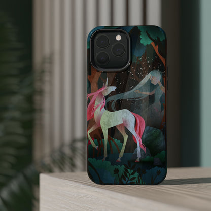 Fairy & Unicorn: Enchanted MagSafe Phone Case for iPhone