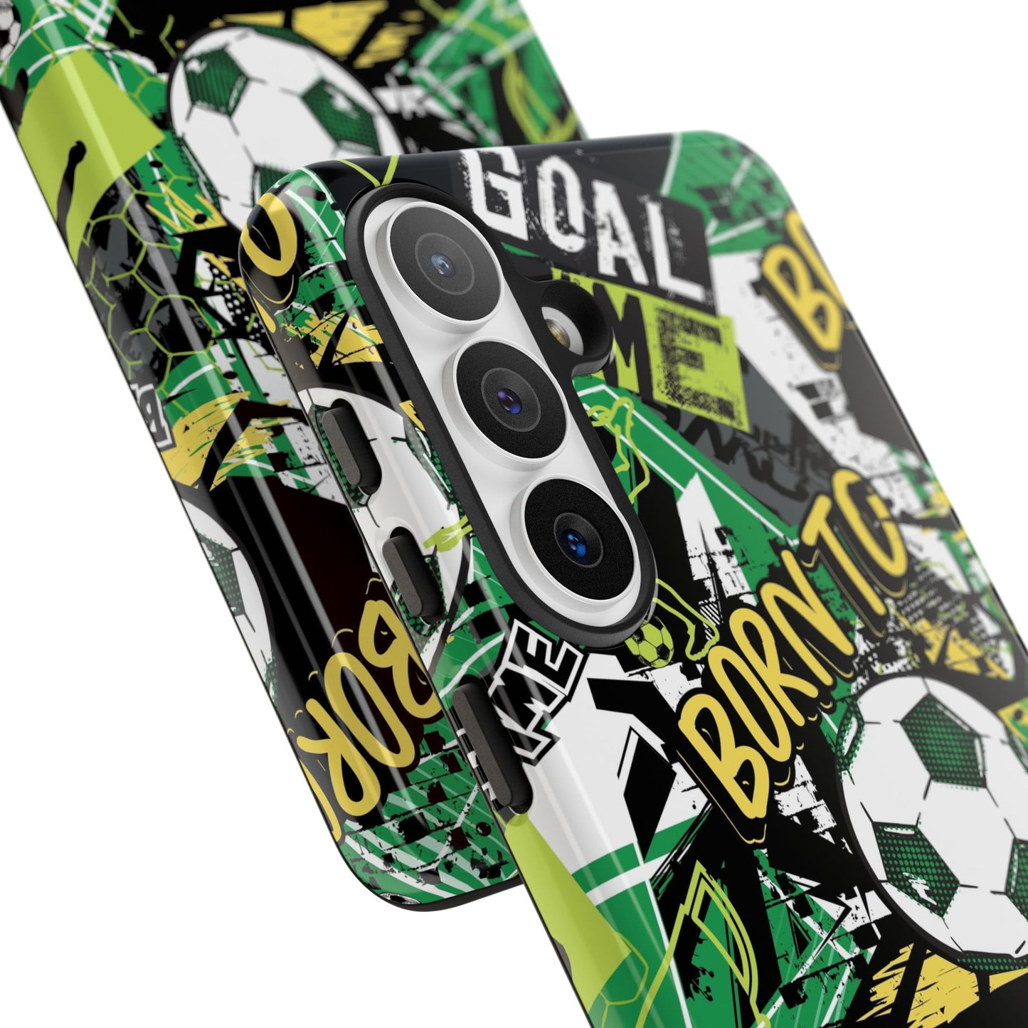 Born to Goal: Football-inspired phone case for iPhone and Samsung Galaxy