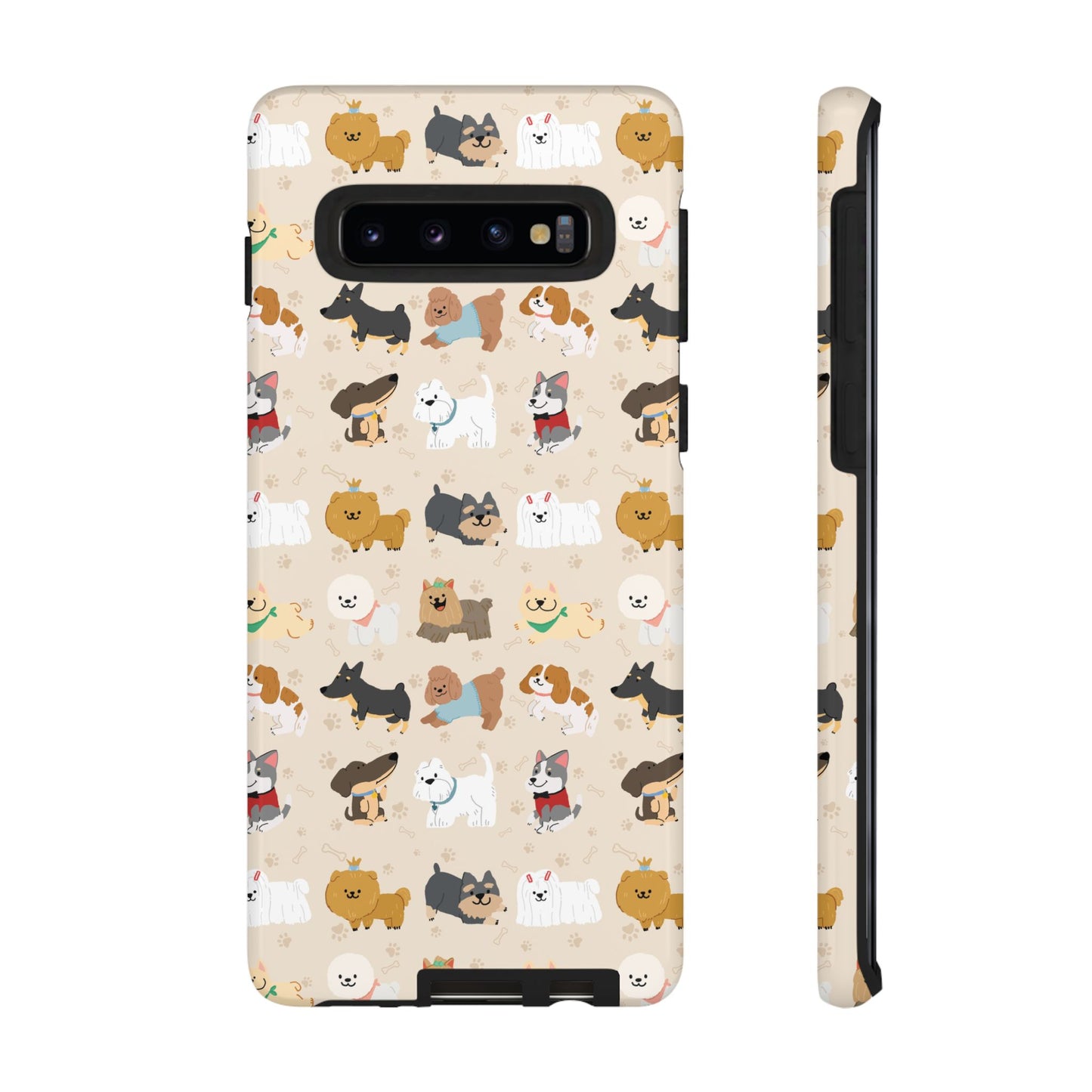 Cute Dogs: Tough Case for iPhone, Samsung Galaxy and Google Pixel devices