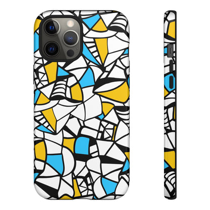 Abstract Graffiti: Tough Cases for iPhone, Galaxy and Pixel devices