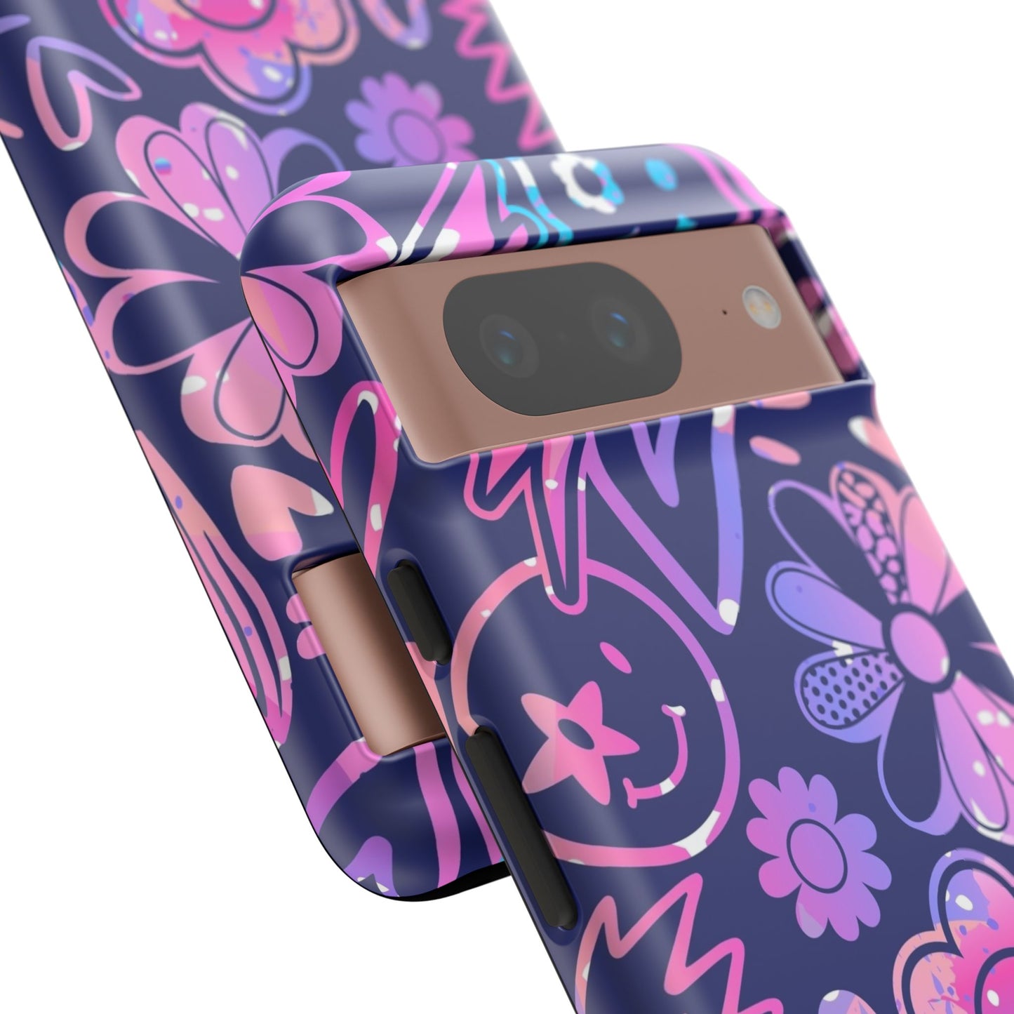 Live Inspired: Purple Tough Case for iPhone, Samsung Galaxy and Google Pixel devices