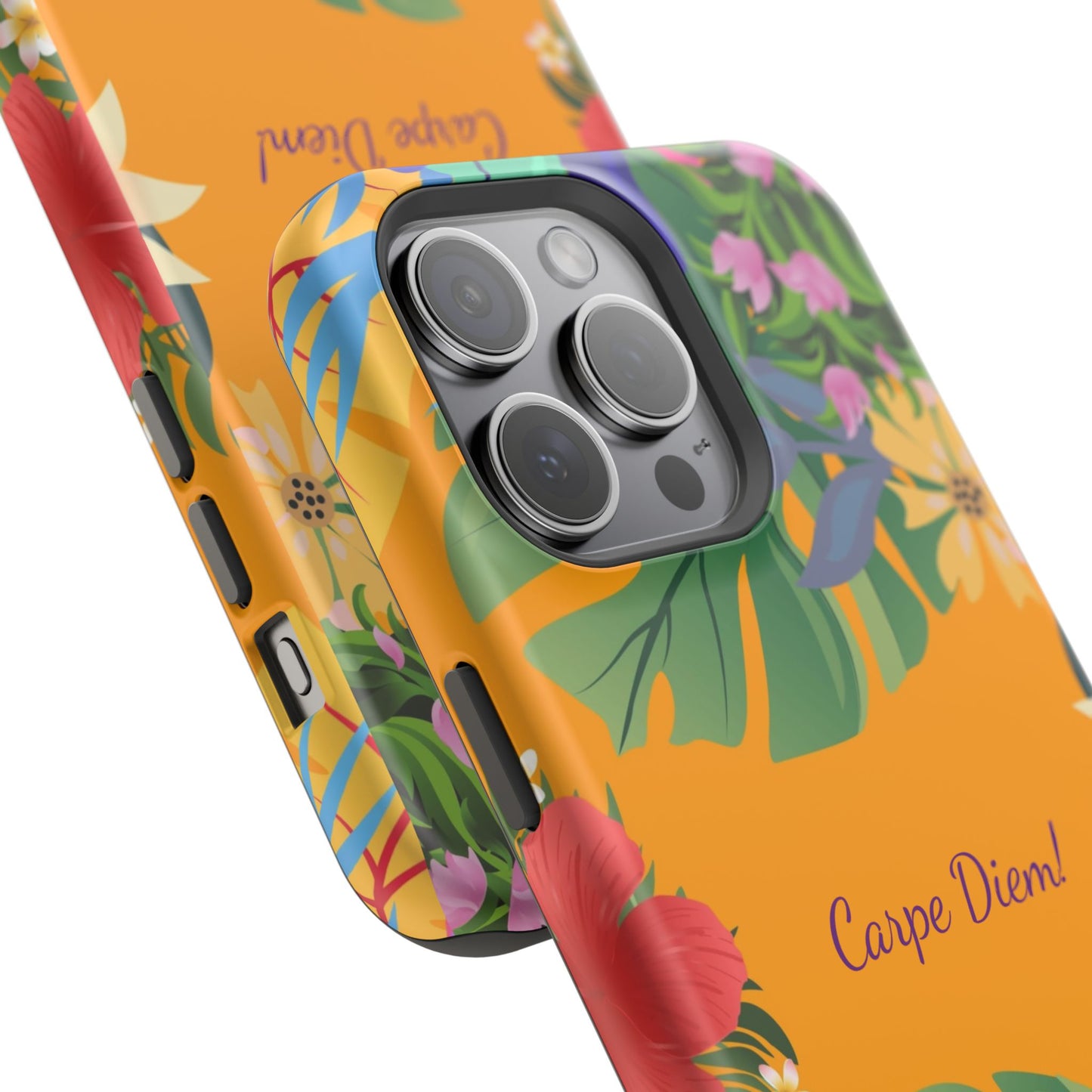 Carpe Diem: Colorful MagSafe Phone Case for iPhone