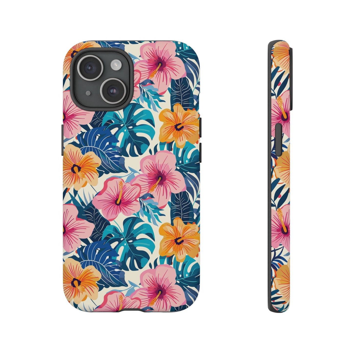 Hibiscus: Cute Floral Phone Case for iPhone, Samsung and Google Pixel