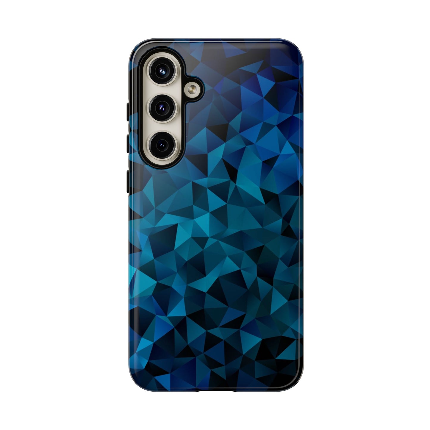 Blue Diamonds: Phone Case with Elegant Prints for iPhone, Samsung Galaxy and Google Pixel devices