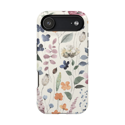 Floral prints phone case for iPhone (MagSafe version)