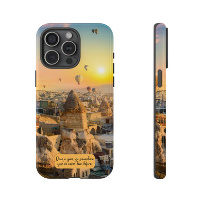 Cappadocia: Stunning travel-inspired phone case for iPhone, Samsung Galaxy and Pixel devices