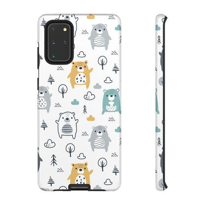 Bear Friends: Cute Phone Case for iPhone, Samsung Galaxy and Google Pixel devices