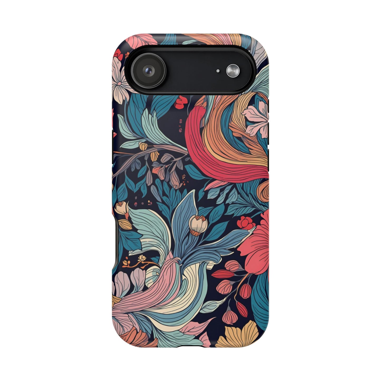Floral Charm (MagSafe version): Fashion Phone Case for iPhone