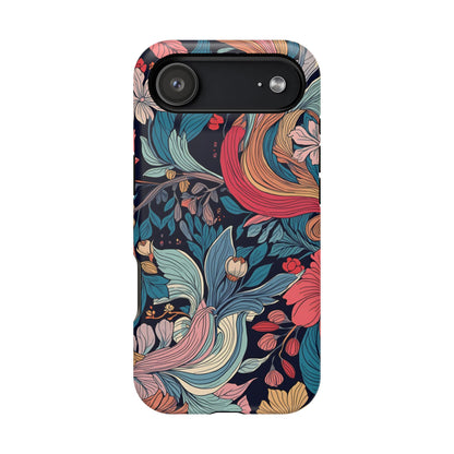Floral Charm (MagSafe version): Fashion Phone Case for iPhone
