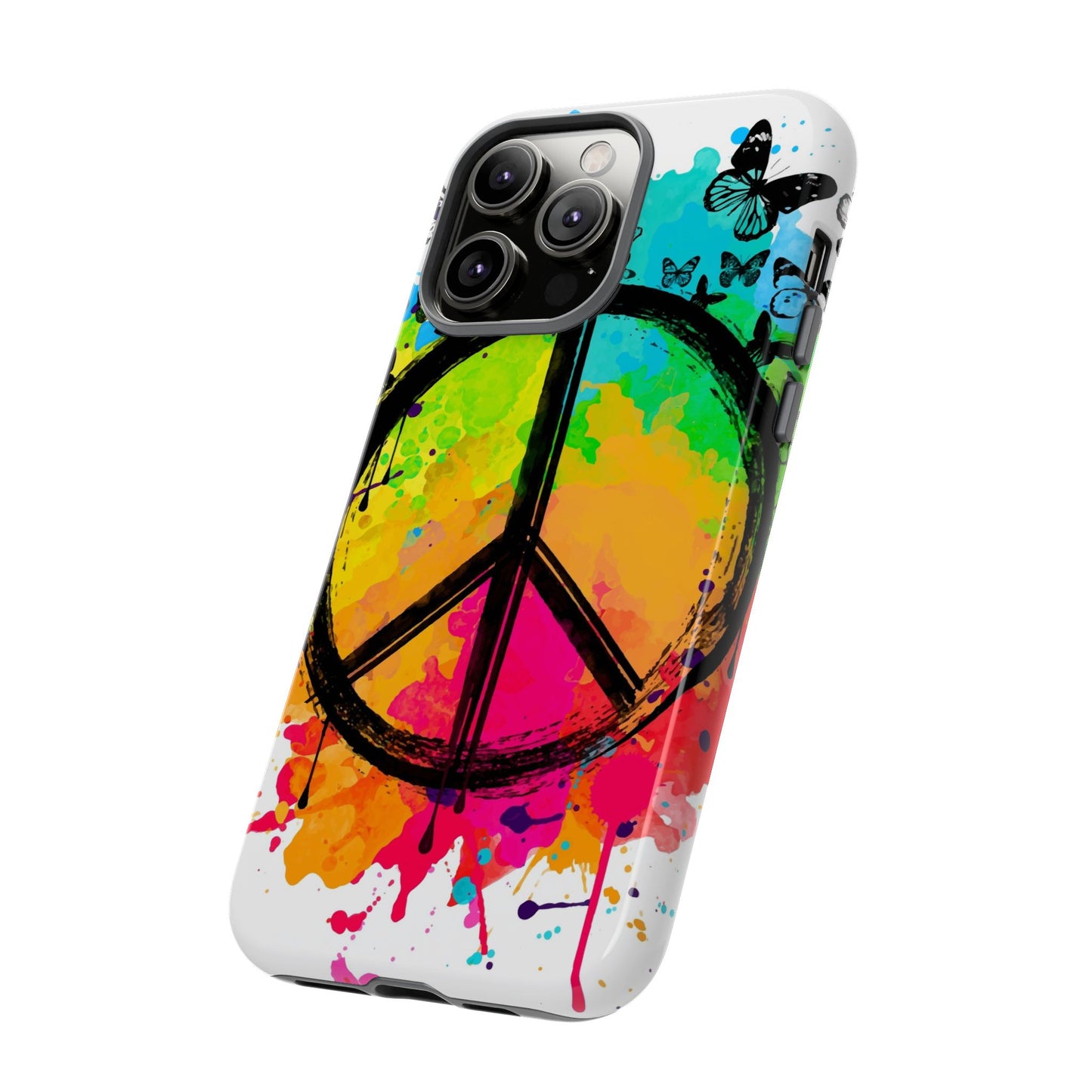 Peace Bloom: Inspiring Phone Case for iPhone and Samsung Galaxy