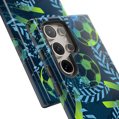 Football Grunge: Sporty Phone Case for iPhone, Samsung Galaxy and Google Pixel