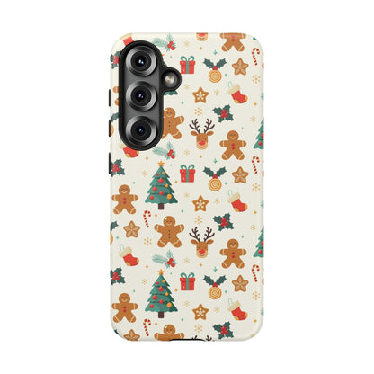 Gingerbread Holidays: Xmas-themed phone case for iPhone, Samsung and Google Pixel