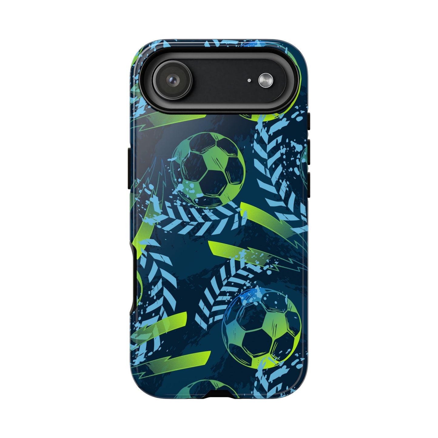 Football Grunge: Sporty Phone Case for iPhone, Samsung Galaxy and Google Pixel