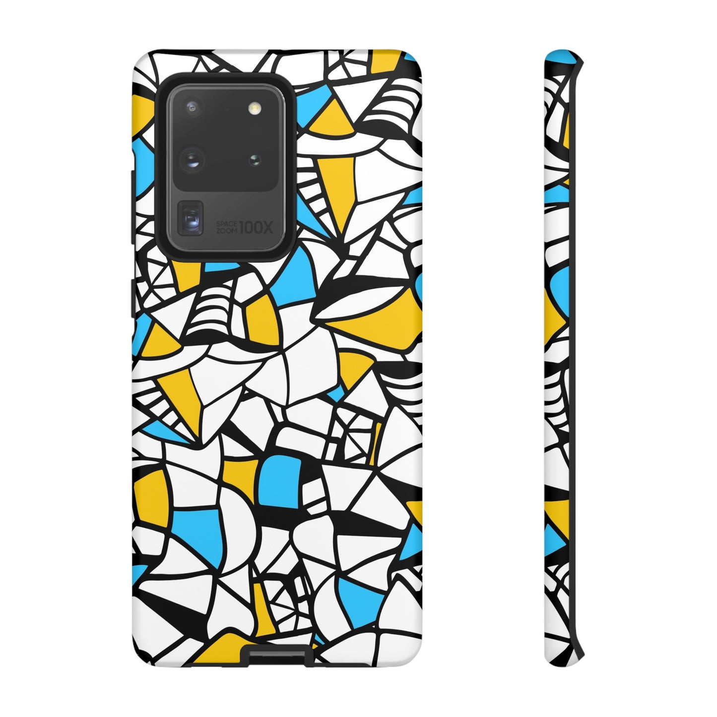 Abstract Graffiti: Tough Cases for iPhone, Galaxy and Pixel devices