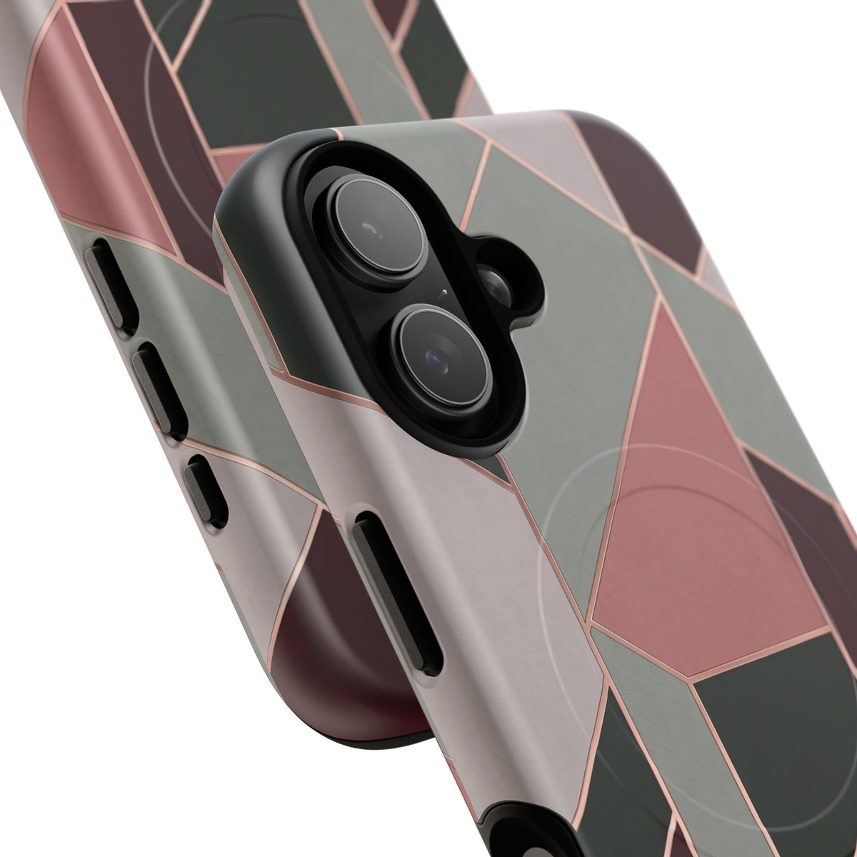 Geometric Luxe MagSafe Phone Case for iPhone