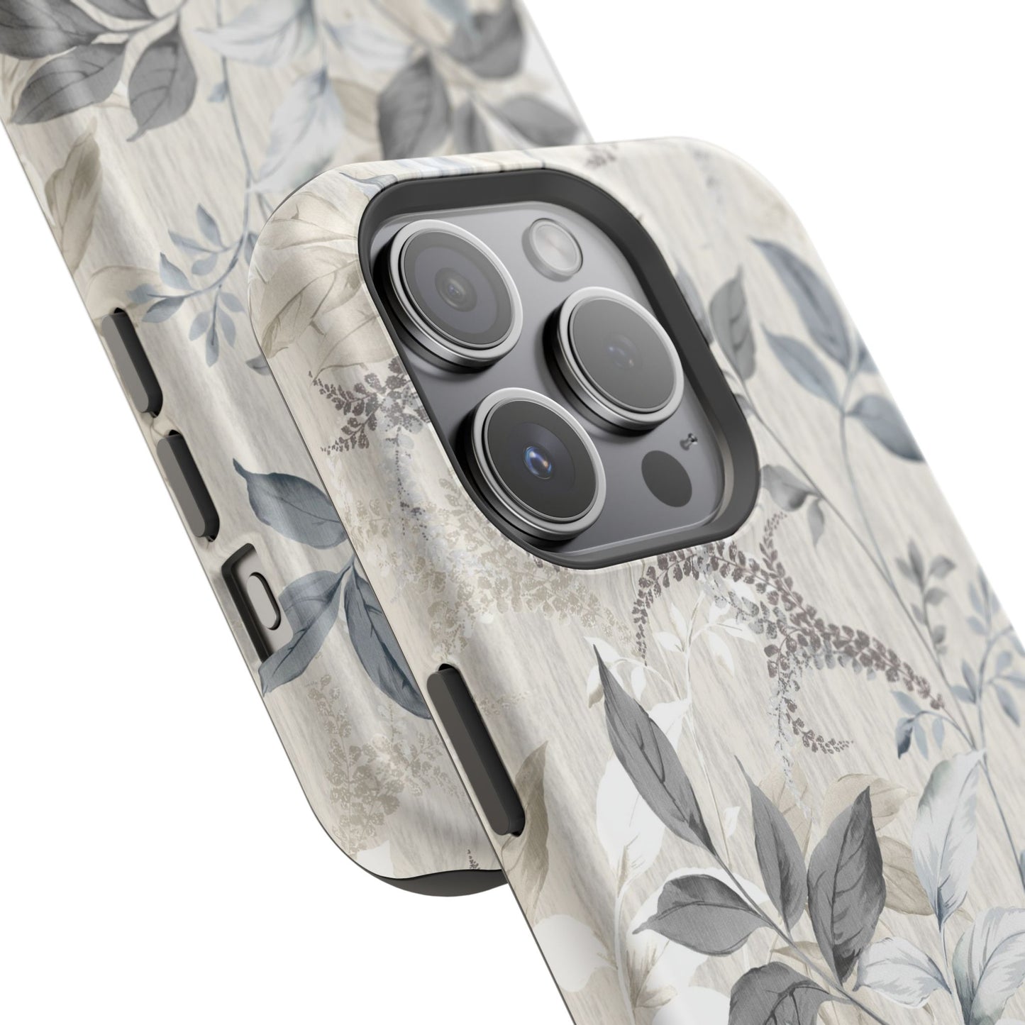 Luxury Leaves (MagSafe version): Artistic case for iPhone, Samsung Galaxy and Google Pixel