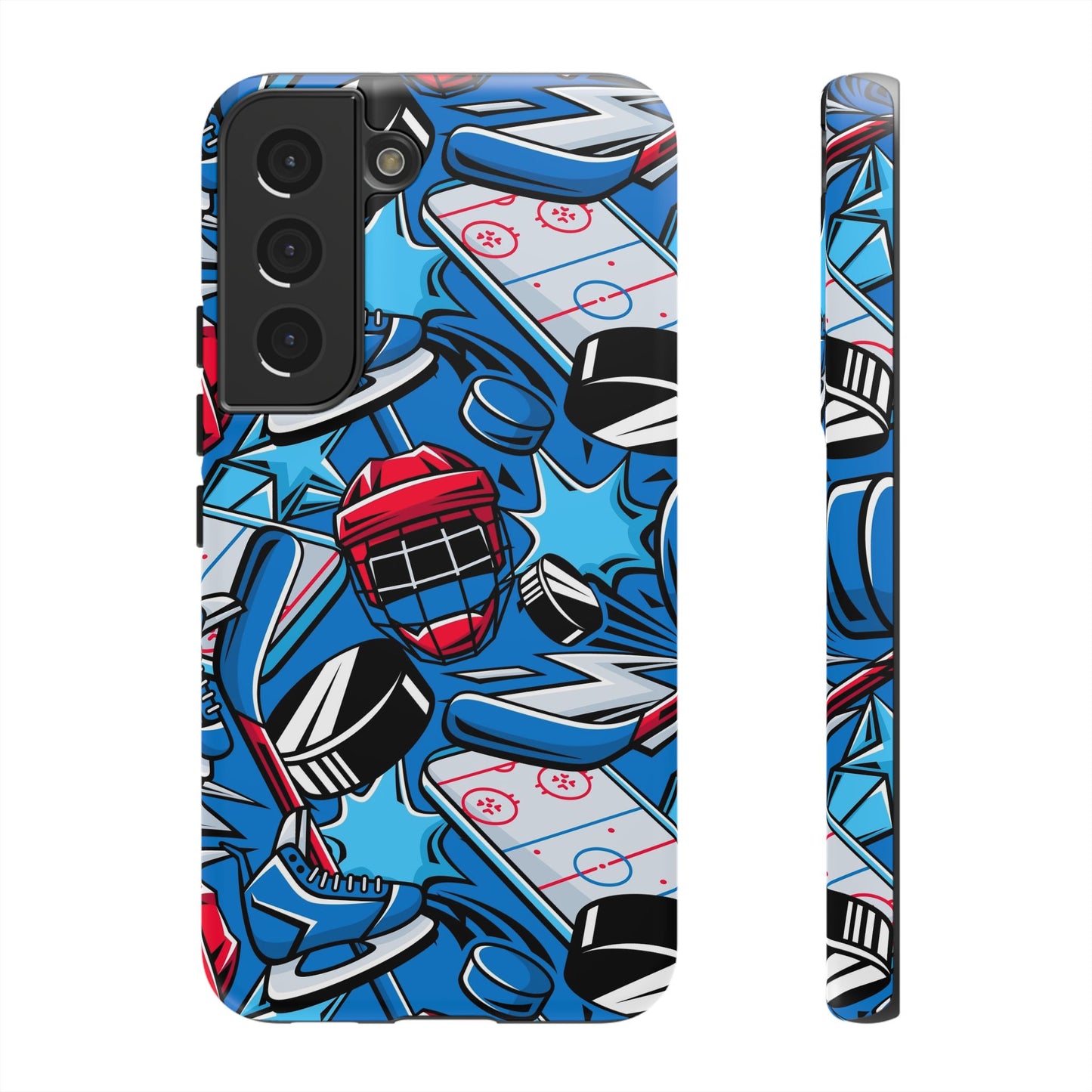 Ice Hockey PowerPlay: Sports-Inspired Phone Case for iPhone, Samsung Galaxy and Google Pixel devices