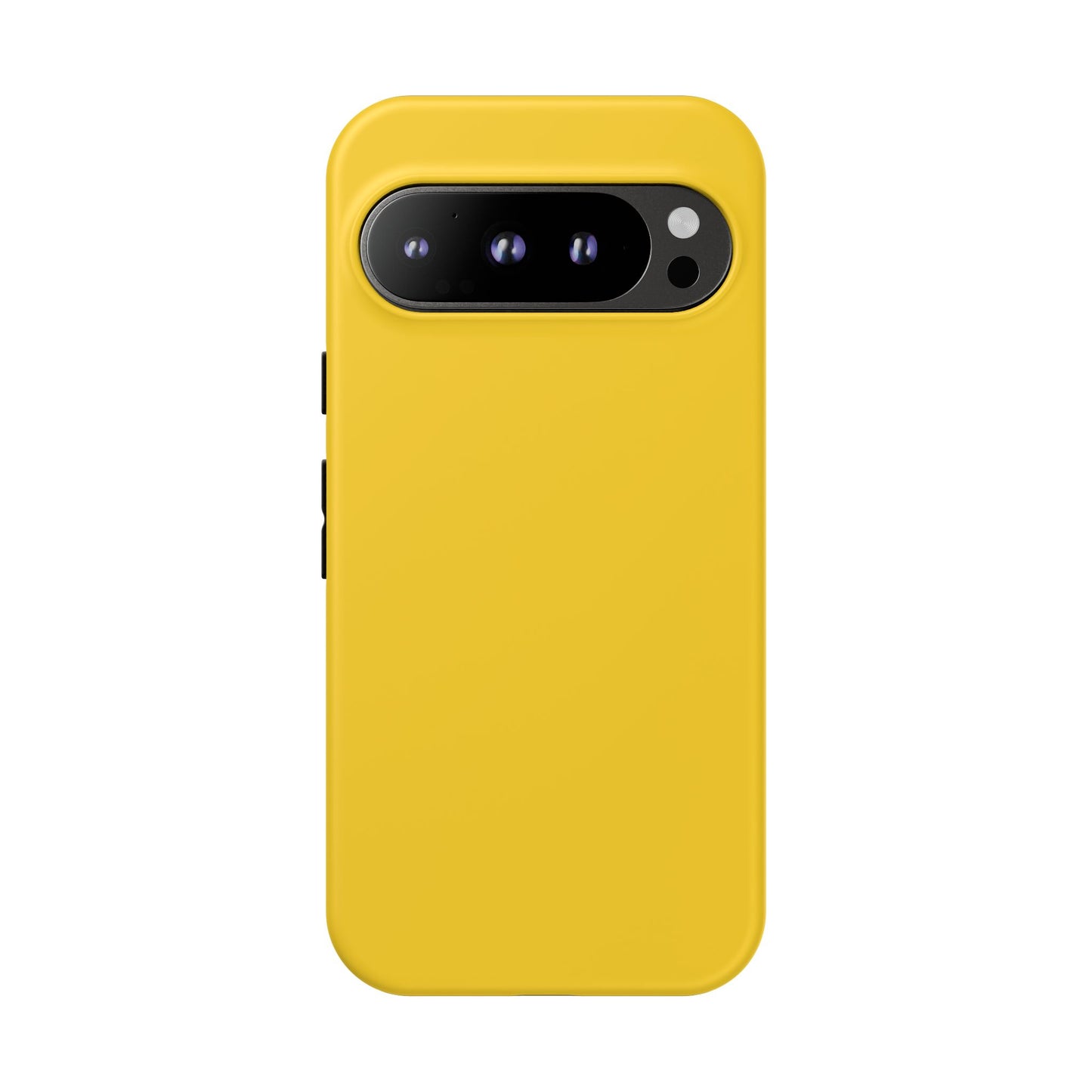 Luscious Yellow: Plain Sunburst-Inspired Color for iPhone, Samsung Galaxy and Google Pixel devices