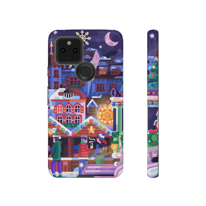 Christmas fair in Old Town: Holiday-Themed case for iPhone, Samsung Galaxy and Google Pixel