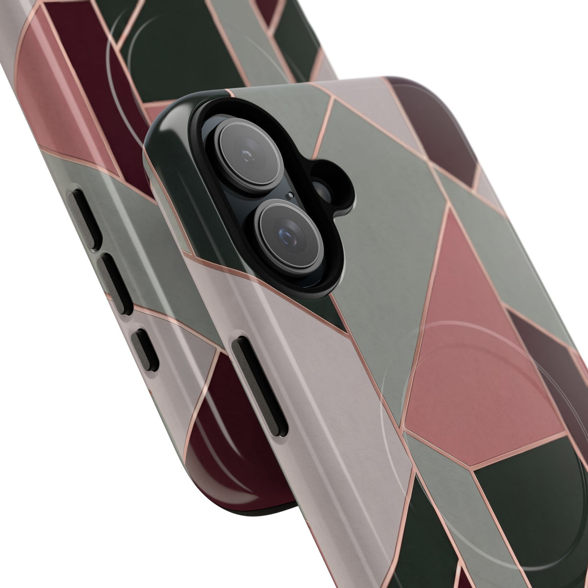 Geometric Luxe MagSafe Phone Case for iPhone