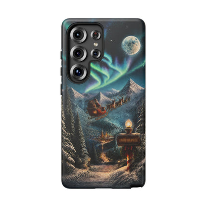 Santa Claus North Pole Adventure: Christmas Themed Phone Case for iPhone, Samsung Galaxy and Google Pixel devices